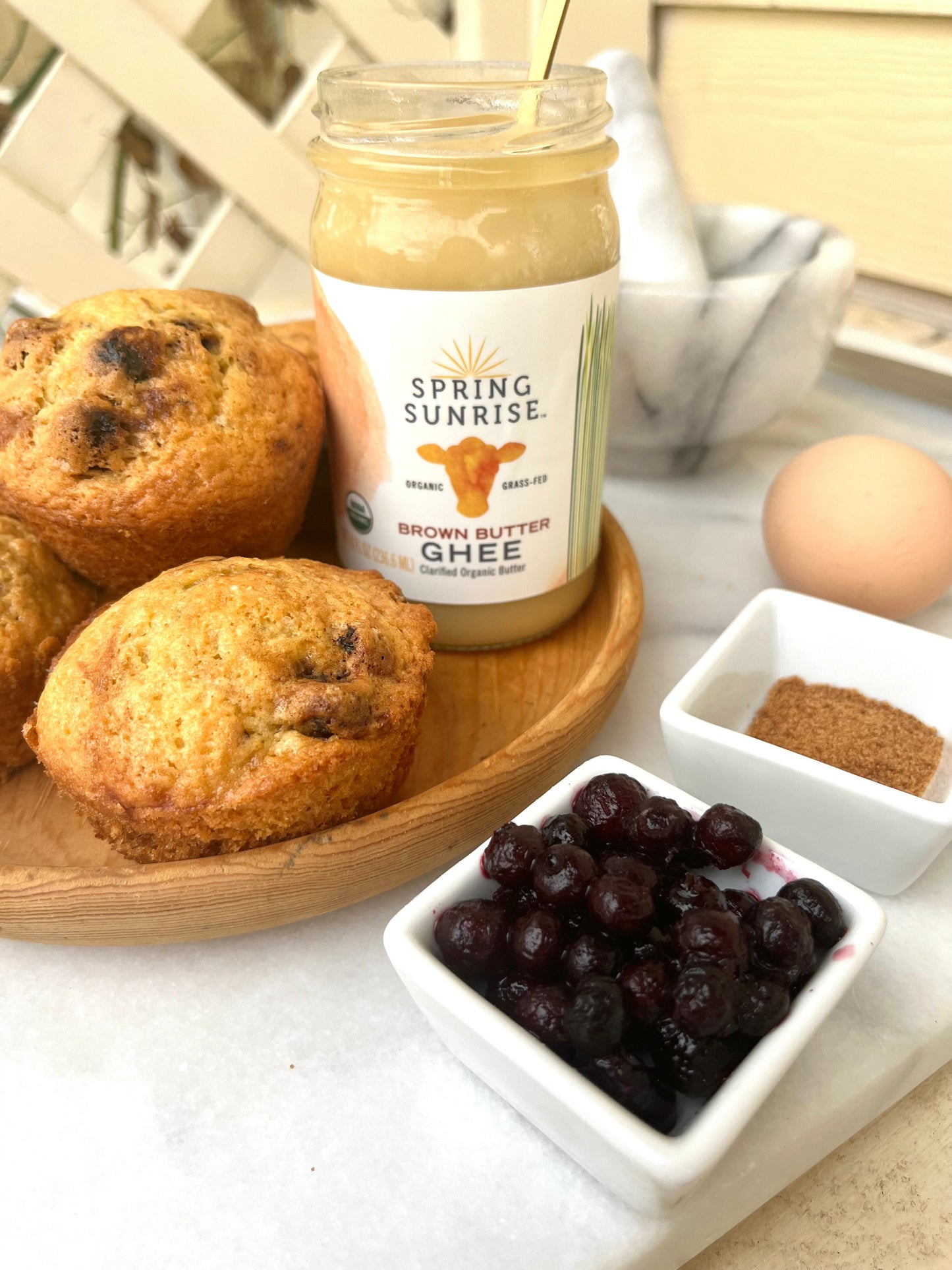 Brown Butter Organic Grass Fed Ghee