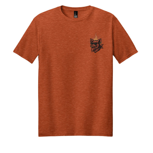 Deep Orange Heather - DM108 - FRONT