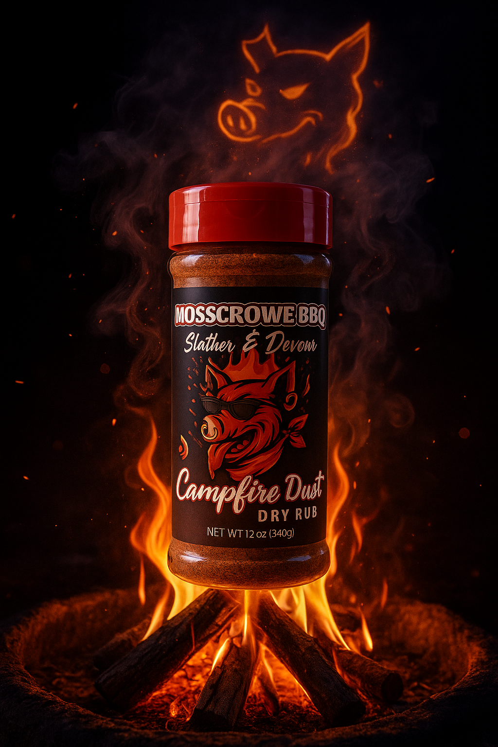 Campfire dust Dry rub