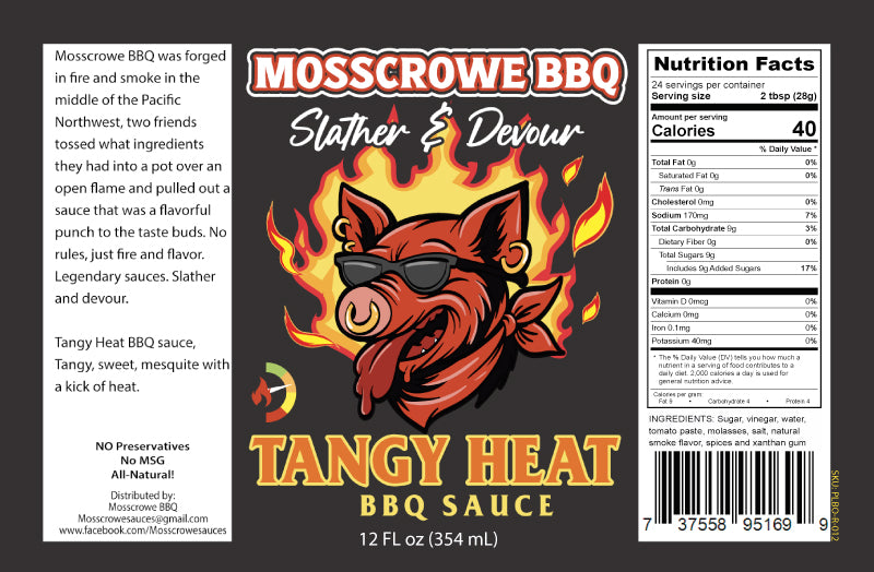 Tangy Heat bbq Sauce