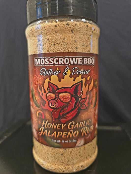 Honey Garlic Jalapeño Rub