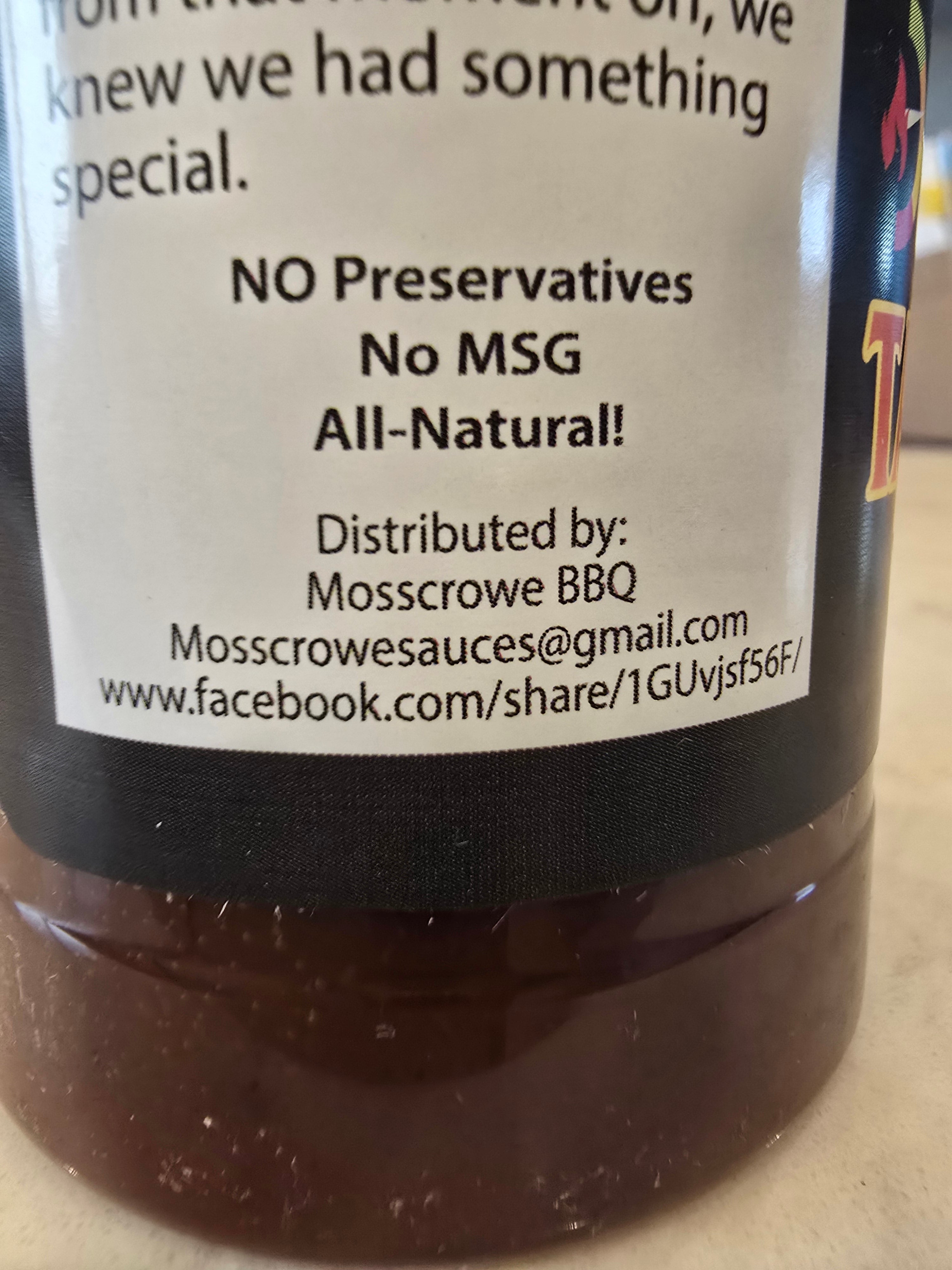 Tangy Heat bbq Sauce